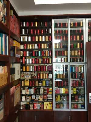 梁魏源所珍藏的烟盒